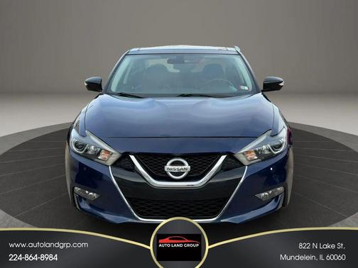 Blue 2016 Nissan Maxima 3.5 Platinum