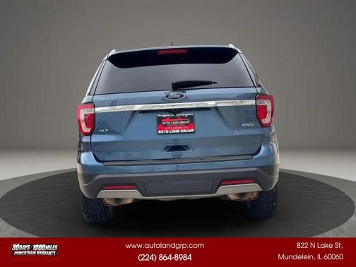 Blue Metallic 2019 Ford Explorer XLT