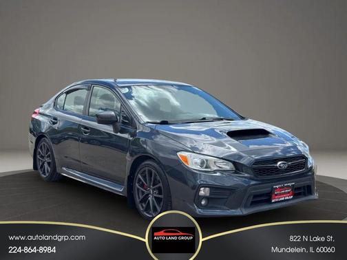Dark Gray Metallic 2019 Subaru WRX Premium