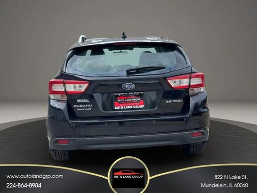 Crystal Black Silica 2018 Subaru Impreza 2.0i Limited