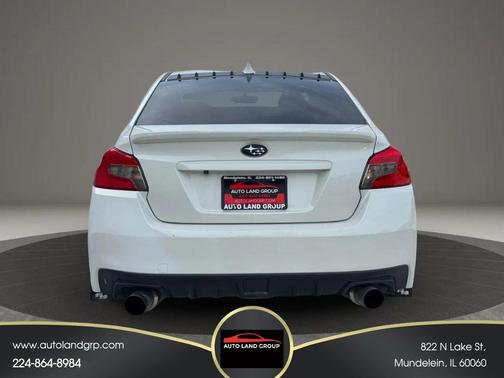Crystal White Pearl 2017 Subaru WRX Premium