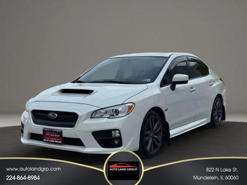 Crystal White Pearl 2017 Subaru WRX Premium