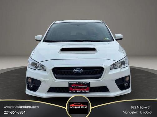 Crystal White Pearl 2017 Subaru WRX Premium