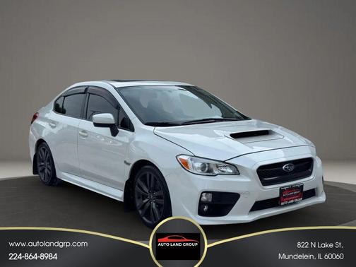 Crystal White Pearl 2017 Subaru WRX Premium