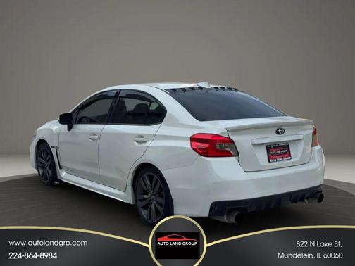 Crystal White Pearl 2017 Subaru WRX Premium