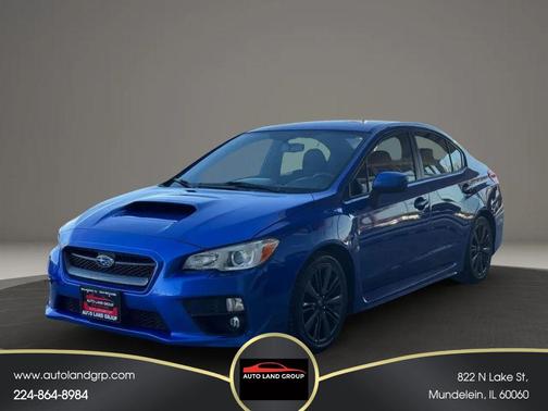 Blue 2015 Subaru WRX Base