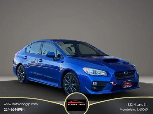 Blue 2015 Subaru WRX Base