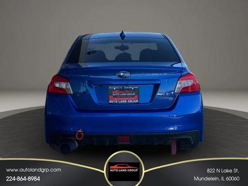 Blue 2015 Subaru WRX Base