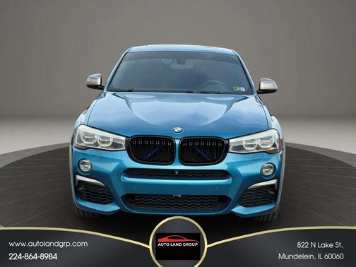 Long Beach Blue Metallic 2016 BMW X4 M40i