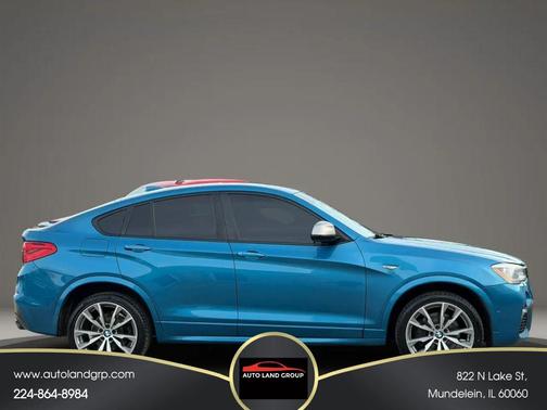Long Beach Blue Metallic 2016 BMW X4 M40i