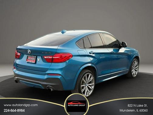 Long Beach Blue Metallic 2016 BMW X4 M40i