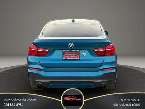 Long Beach Blue Metallic 2016 BMW X4 M40i