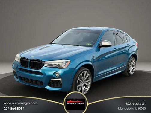 Long Beach Blue Metallic 2016 BMW X4 M40i