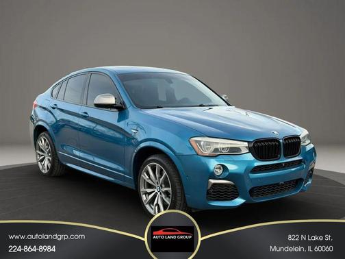 Long Beach Blue Metallic 2016 BMW X4 M40i