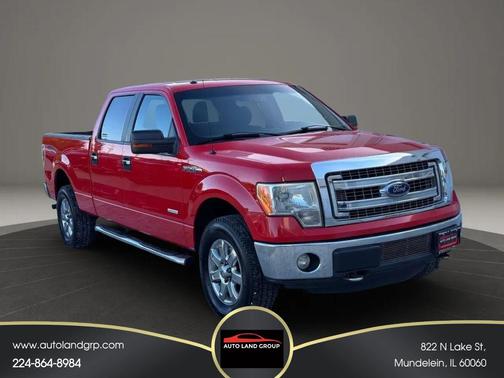 Red 2013 Ford F-150 XLT