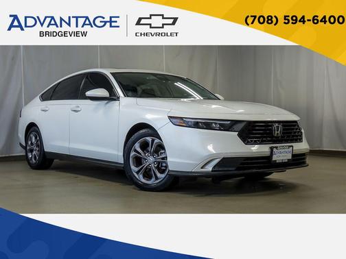 Platinum White Pearl 2024 Honda Accord EX