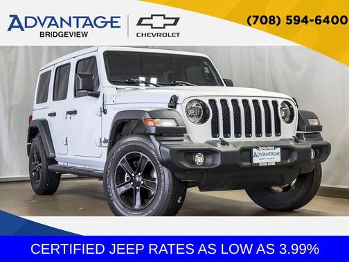 Bright White Clearcoat 2023 Jeep Wrangler Sport