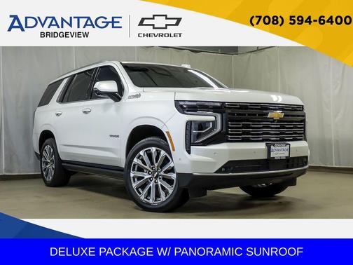 Iridescent Pearl Tricoat 2025 Chevrolet Tahoe 4WD High Country