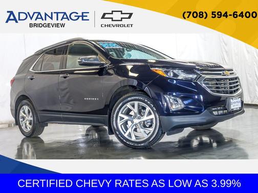 Midnight Blue Metallic 2021 Chevrolet Equinox Premier w/1LZ
