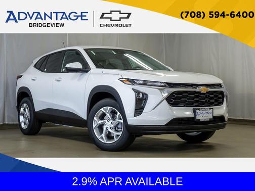 Summit White 2026 Chevrolet Trax LS