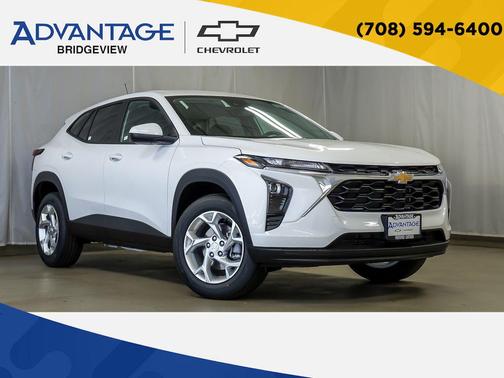 Summit White 2026 Chevrolet Trax LS