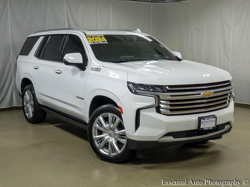 Summit White 2024 Chevrolet Tahoe 4WD High Country