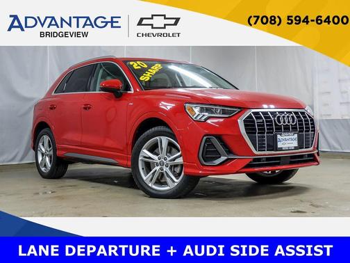 Tango Red Metallic 2020 Audi Q3 45 S line Premium Plus
