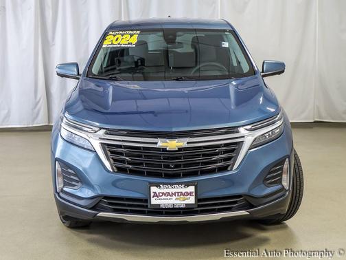 Lakeshore Blue Metallic 2024 Chevrolet Equinox 1LT