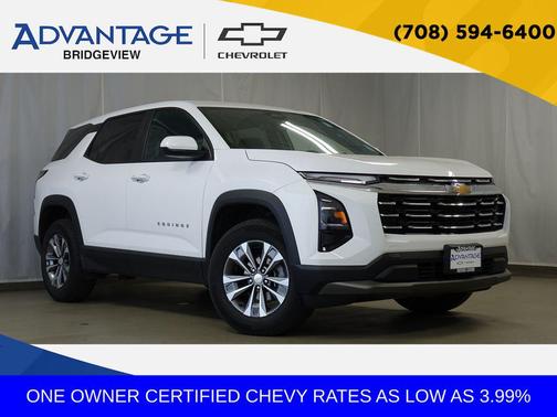 Summit White 2025 Chevrolet Equinox 1LT