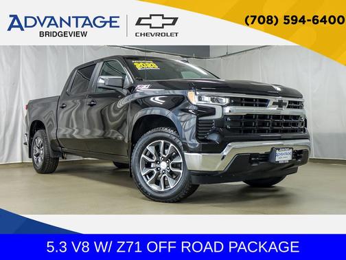 Black 2023 Chevrolet Silverado 1500 LT