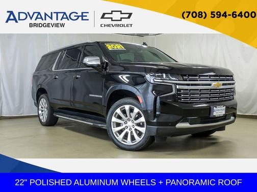 Black 2021 Chevrolet Suburban Premier
