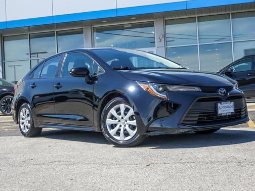 Midnight Black Metallic 2024 Toyota Corolla LE