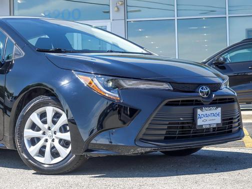 Midnight Black Metallic 2024 Toyota Corolla LE