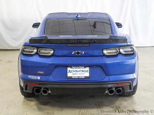 Riverside Blue Metallic 2024 Chevrolet Camaro RWD Coupe LT1