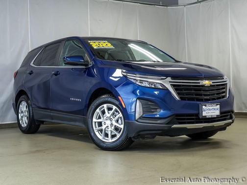 Blue Glow Metallic 2022 Chevrolet Equinox 1LT