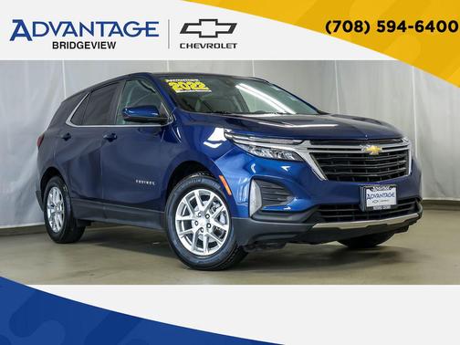 Blue Glow Metallic 2022 Chevrolet Equinox 1LT
