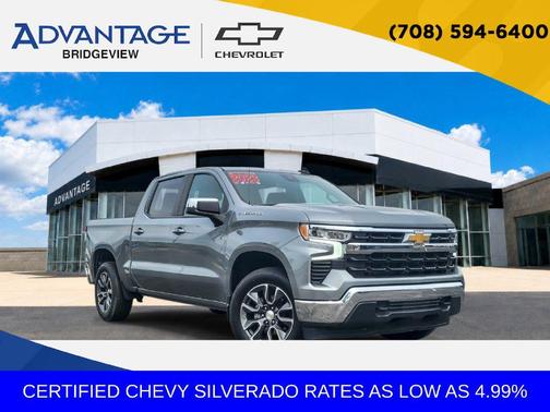 Sterling Gray Metallic 2023 Chevrolet Silverado 1500 LT