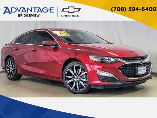 Radiant Red Tintcoat 2024 Chevrolet Malibu FWD RS