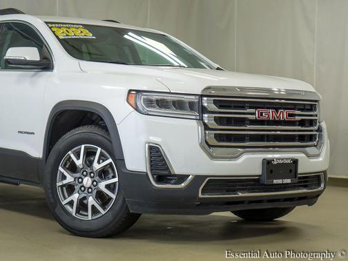 Summit White 2023 GMC Acadia FWD SLT