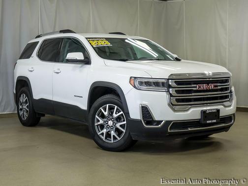 Summit White 2023 GMC Acadia FWD SLT