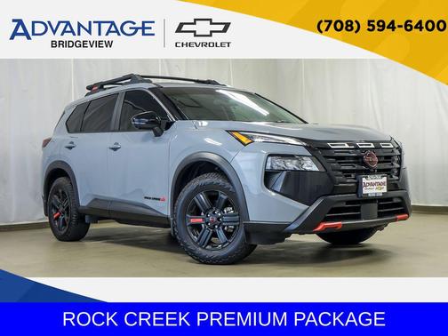 Boulder Gray Pearl 2025 Nissan Rogue Rock Creek