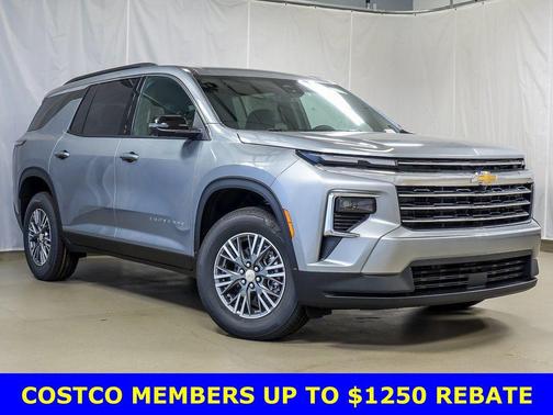 Sterling Gray Metallic 2026 Chevrolet Traverse LT
