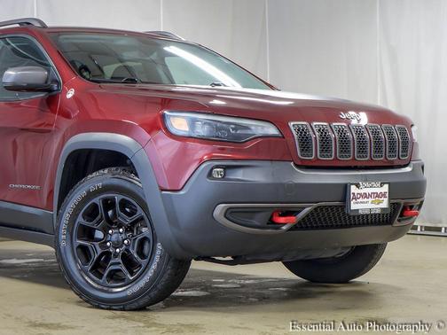 Velvet Red Pearlcoat 2020 Jeep Cherokee Trailhawk