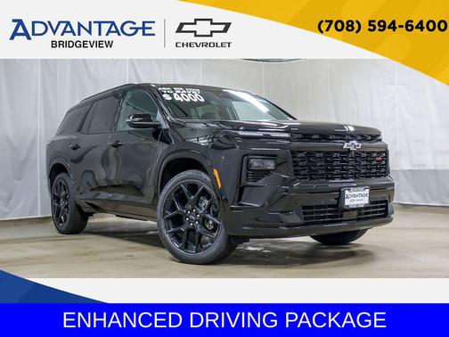 Mosaic Black Metallic 2026 Chevrolet Traverse RS