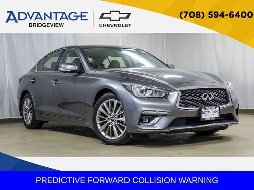 Graphite Shadow 2023 INFINITI Q50 3.0t LUXE