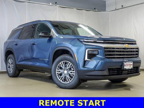 Lakeshore Blue Metallic 2026 Chevrolet Traverse LT