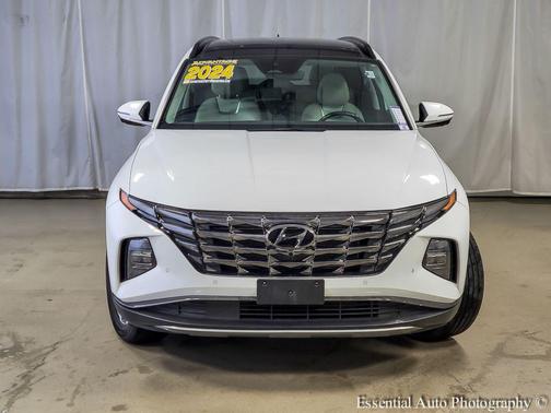 White Pearl 2024 Hyundai TUCSON Limited