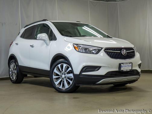 Summit White 2017 Buick Encore Preferred