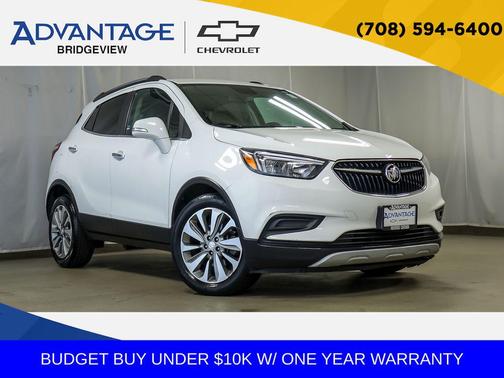 Summit White 2017 Buick Encore Preferred