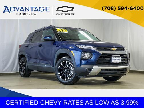 Blue Glow Metallic 2022 Chevrolet Trailblazer LT
